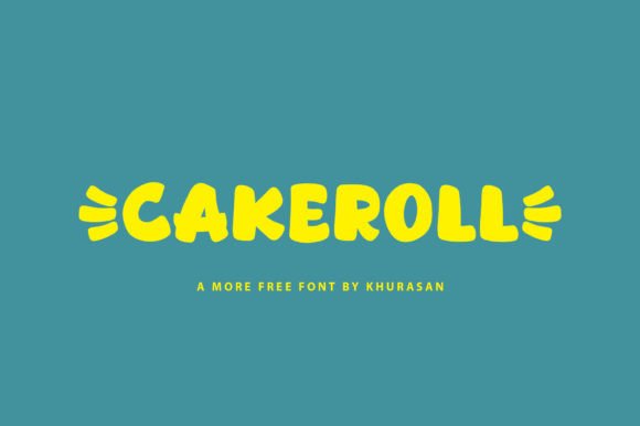 Cakeroll: The Modern Display Typeface for Polished Web Design
