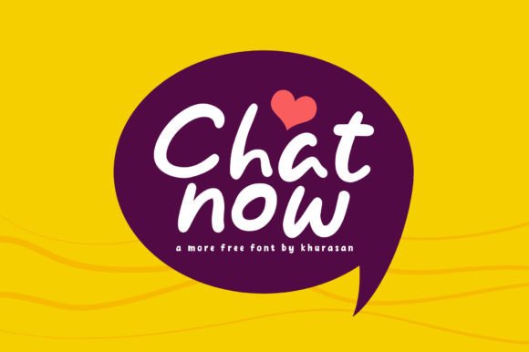 Chatnow: A Modern Display Typeface for Engaging Web Design