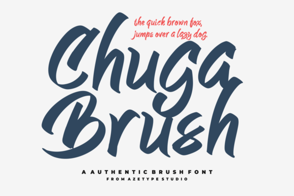 Chuga Brush: A Display Font That Brings Warmth to Editorial Design