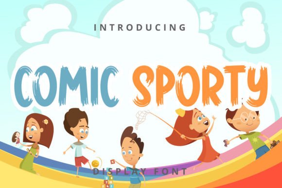 Comic Sporty: The Playful Typeface for Handmade Creations