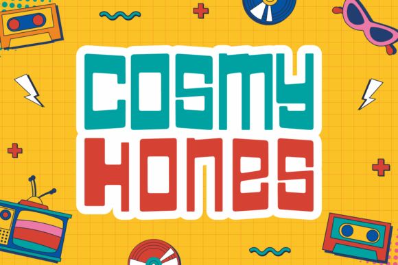 Cosmy Hones: The Quirky Display Typeface for Modern Web Design