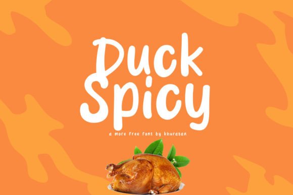 Duck Spicy: The Modern Handwritten Typeface for Editorial Design