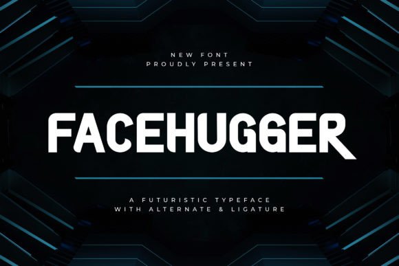Facehugger: A Bold Display Typeface for Real-World Branding