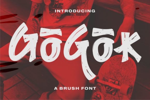 Gogok: A Brush Display Font That Elevates Digital Brand Identity