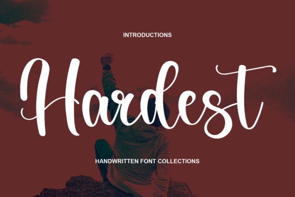 Hardest: The Premium Script Font for Polished Brand Identity
