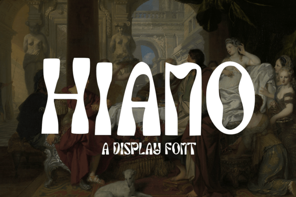 Hiano: The Retro Display Font That Elevates Small Business Branding