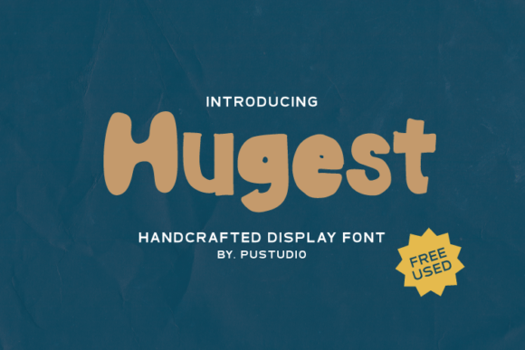 Hugest: The Bold Typeface That Elevates Small Business Branding