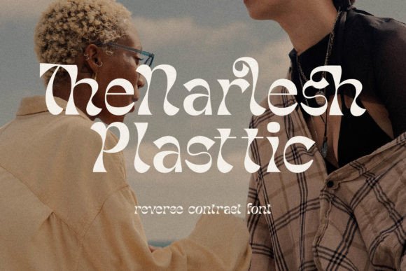 Narlesh Plasttic: A Funky Display Typeface for Bold Editorial Design