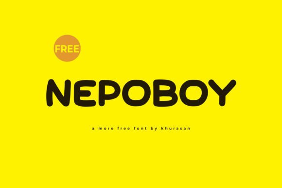 Nepoboy: The Modern Display Typeface for Bold Branding