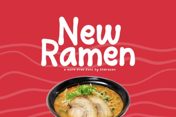 New Ramen: The Perfect Handwritten Typeface for Small Business Branding