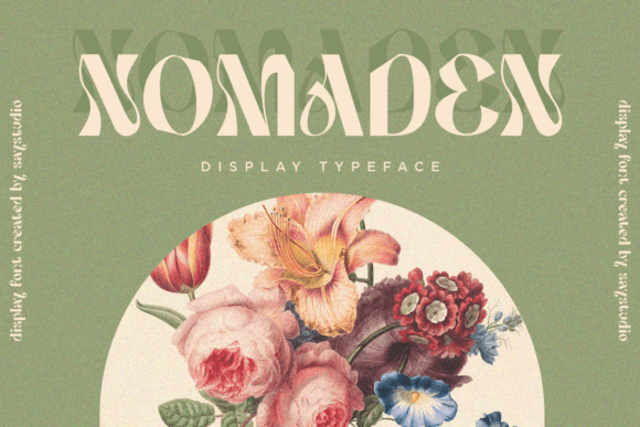 Nomaden: The Creative Display Typeface for Modern Campaigns