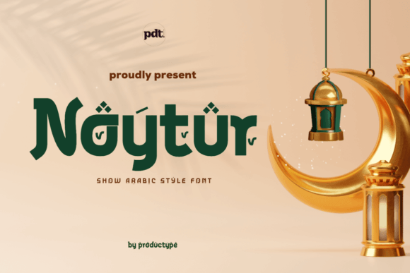 Noytur: The Perfect Display Font for Handmade Labels and Branding