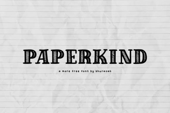 Paperkind: A Modern Display Font for High-Impact Campaigns