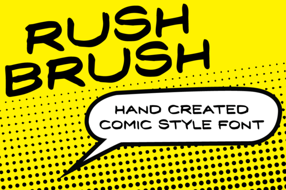 Rush Brush: The Perfect Display Typeface for Bold Web Design