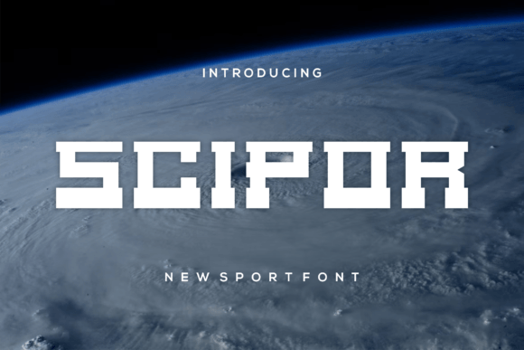 Scipor: The Modern Display Font That Transforms Small Business Branding