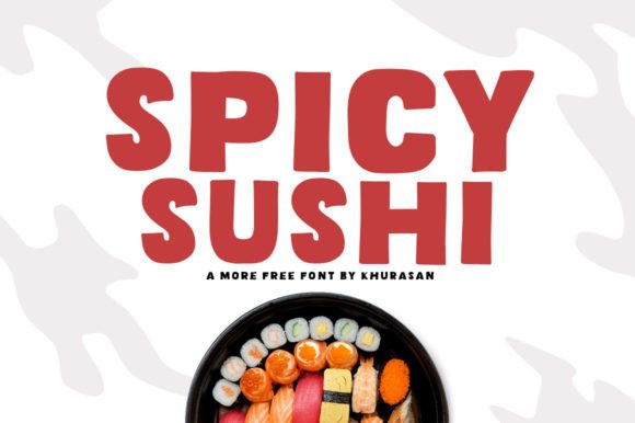 Spicy Sushi: The Handwritten Display Font for Scroll-Stopping Campaigns