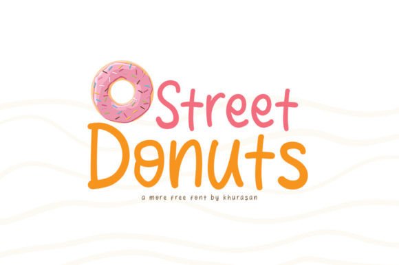 Street Donuts: A Playful Display Typeface for Bold Branding
