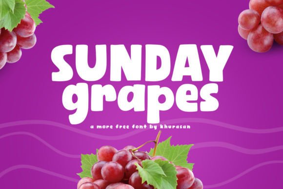 Sunday Grapes: The Perfect Handwritten Font for Your Craft Shop