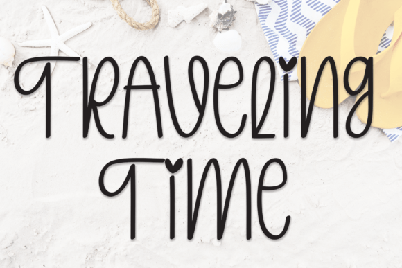 Traveling Time: A Handwritten Typeface for Warm Digital Brands